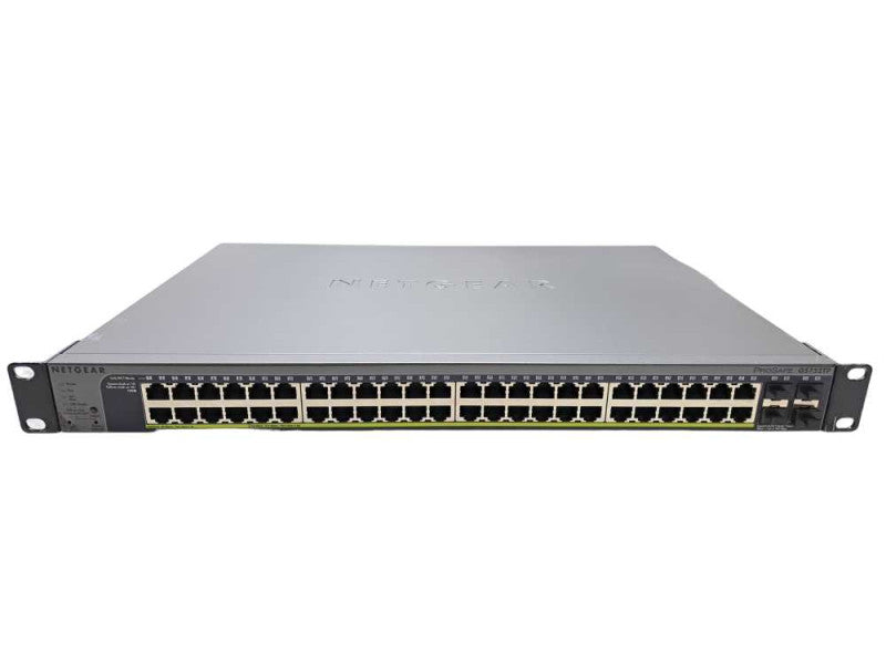 Netgear GS752TP | 48-Port Gigabit PoE+ 380W L3 Managed Network Switch 4x SFP Q)