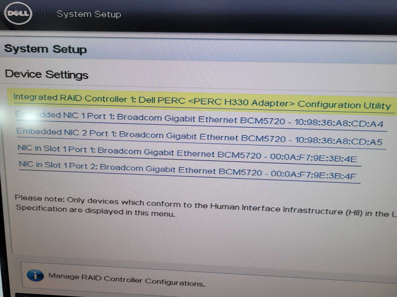 Dell PE R330 - Xeon E3-1240 v5 | 32GB RAM | PERC H330 | 2x350W PSU %