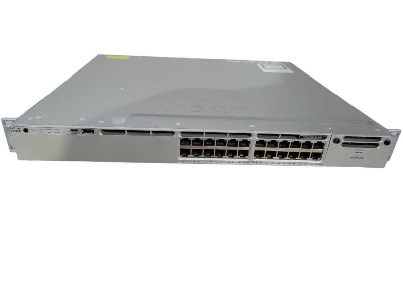 Cisco WS-C3850-24P-S V04 Gigabit PoE+ 2x PSU Network Switch !