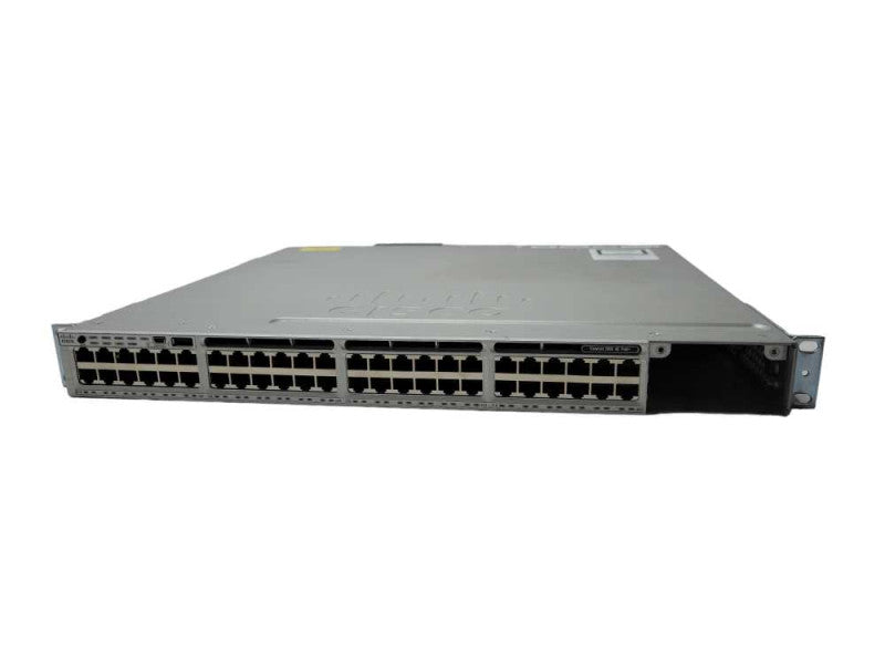 Cisco WS-C3850-48P-S Gigabit PoE Network Switch 4x SFP 1x 1100W PSU Q_