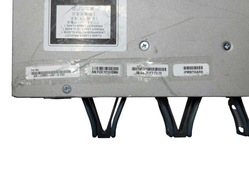 Cisco WS-C3850-48P-S Gigabit PoE Network Switch 4x SFP 1x 1100W PSU Q_