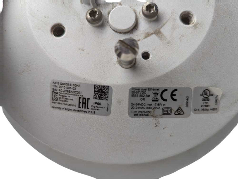 AXIS Q6055-E PTZ Dome Network Camera  -