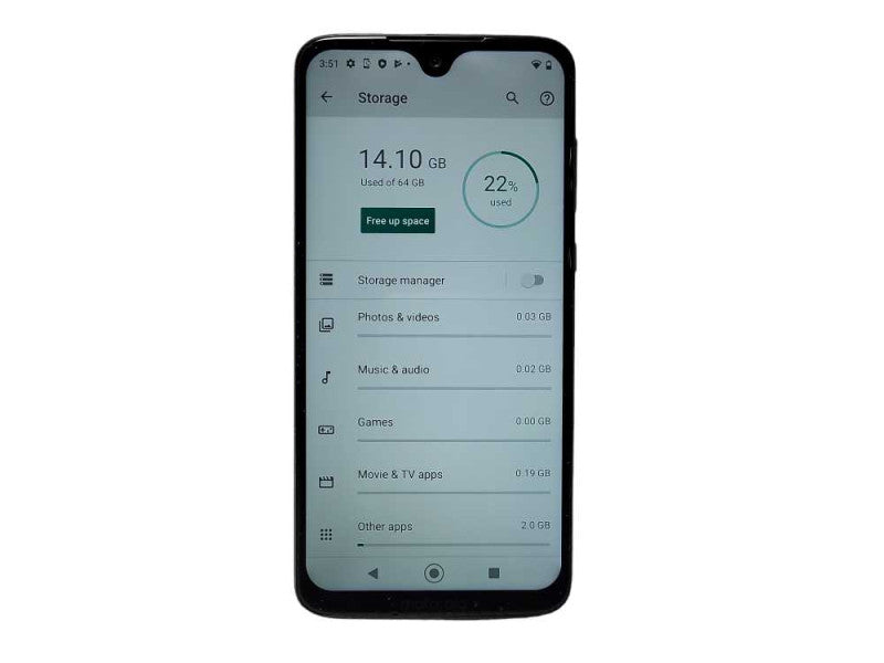 Motorola Moto G7 Plus 64GB READ $