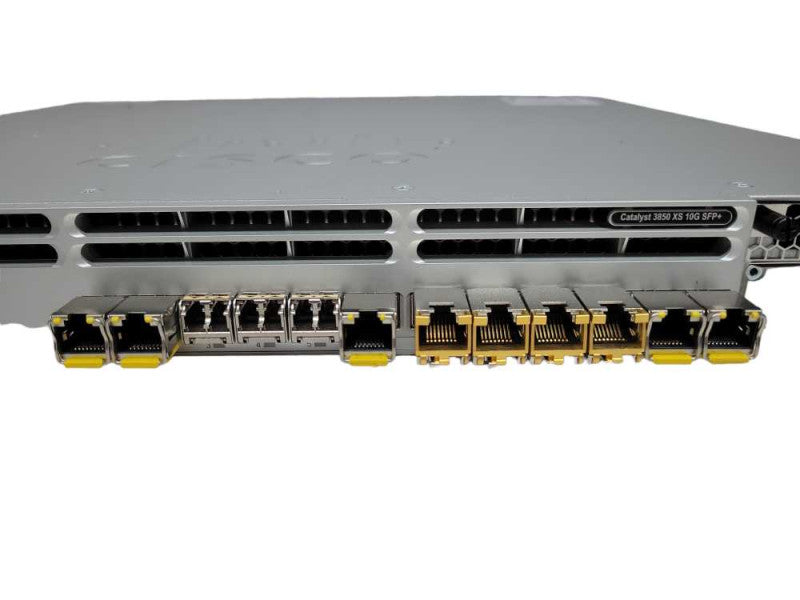 Cisco WS-C3850-12XS-S | 12 Port 10G SFP+ IP Base Switch | 1x 350W PSU %