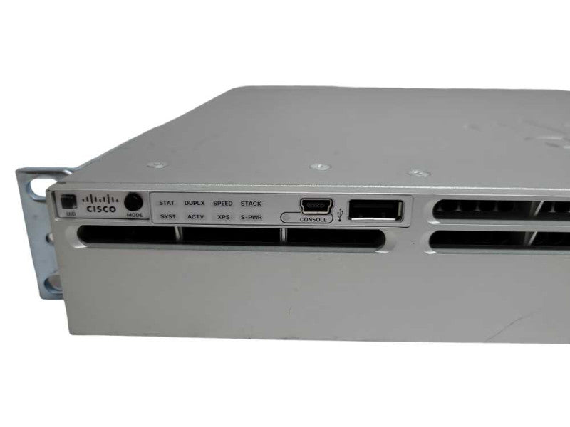 Cisco WS-C3850-12XS-S | 12 Port 10G SFP+ IP Base Switch | 1x 350W PSU %