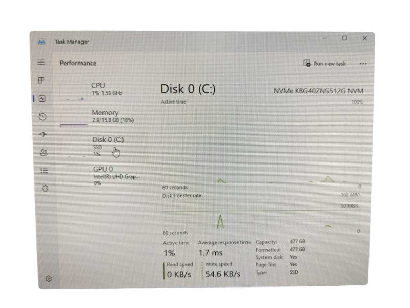DELL Optiplex 3070 Intel Core i7-9700 @3.00Ghz 16GB RAM & 512GB NVMe  -
