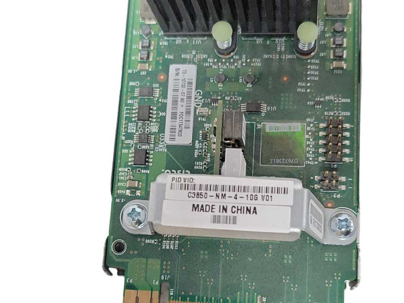 Cisco C3850-NM-4-10G 4-Port 10 Gigabit Ethernet Network Module _
