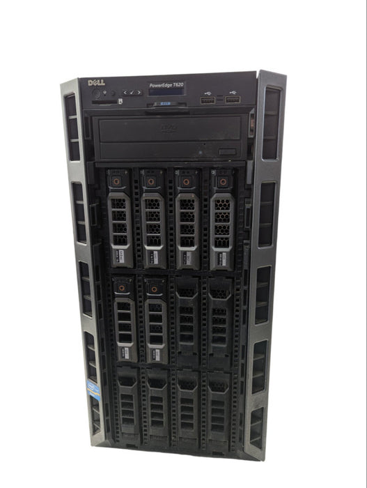 DELL PowerEdge T620 2x Intel Xeon E5-2650 0 @ 2.00Ghz 32GB RAM H710P RAID  -