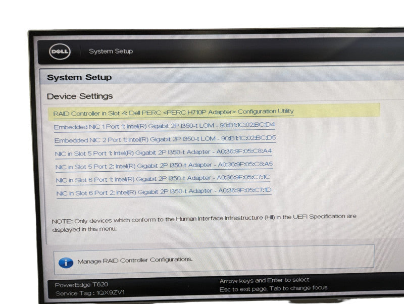 DELL PowerEdge T620 2x Intel Xeon E5-2650 0 @ 2.00Ghz 32GB RAM H710P RAID  -