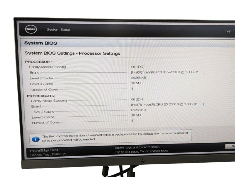 DELL PowerEdge T620 2x Intel Xeon E5-2650 0 @ 2.00Ghz 32GB RAM H710P RAID  -