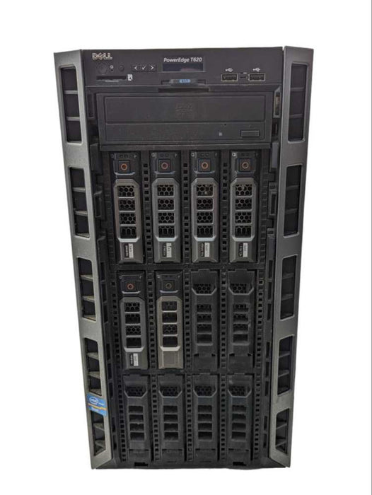 DELL PowerEdge T620 2x Intel Xeon E5-2660 0 @ 2.20Ghz 64GB RAM H710P RAID -