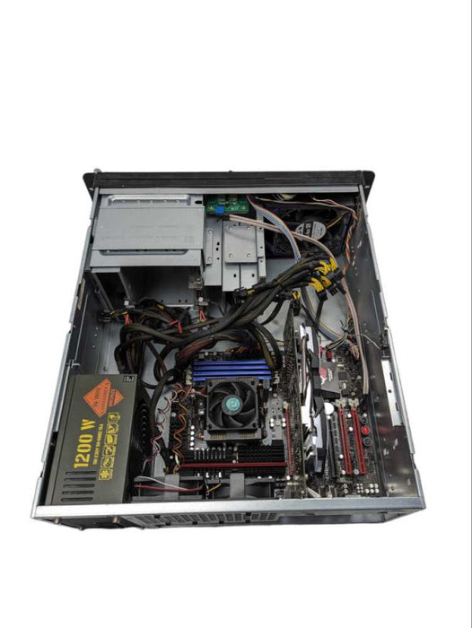 Custom 3U Rack PC, ASUS Crosshair V Formula with FX-8150 Eight-Core 32GB RAM  -