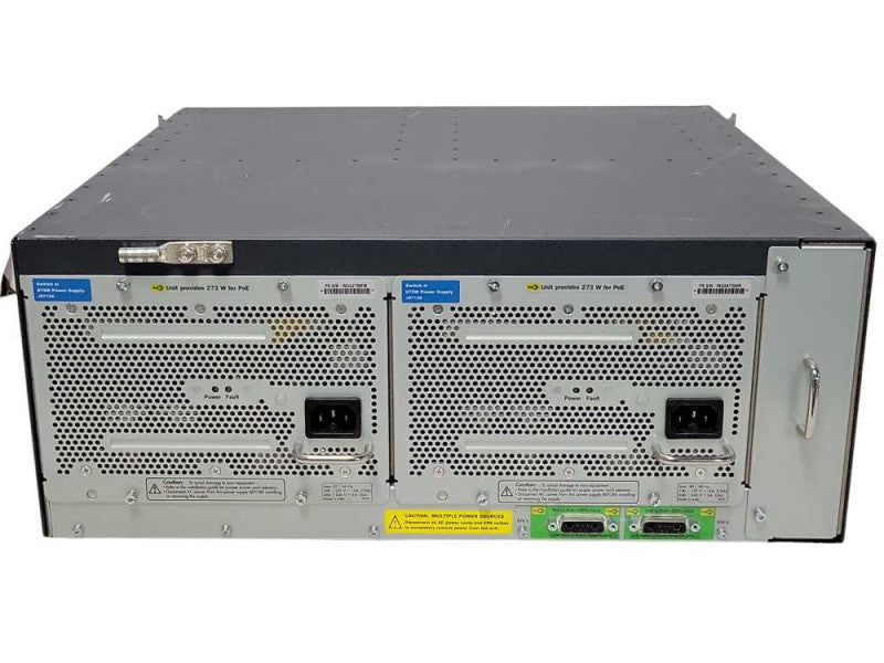 HP ProCurve J8697A Switch with 1x J8706A, 1x J8702A modules, and 2x PSU _