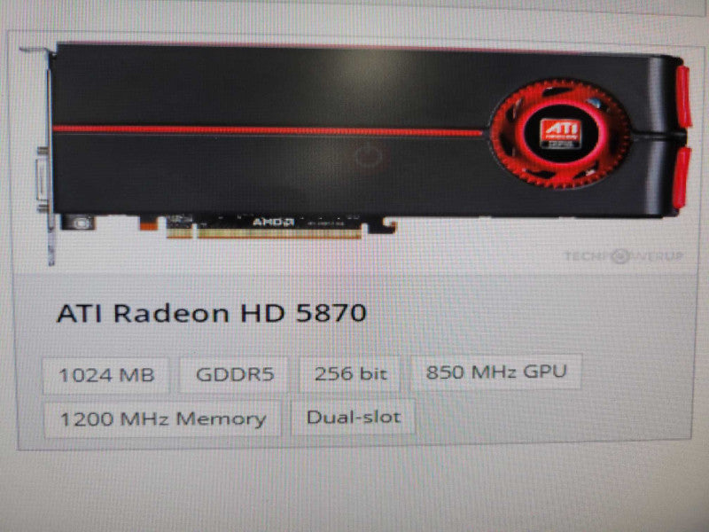 AMD ATI RADEON HD 5870 1GB %