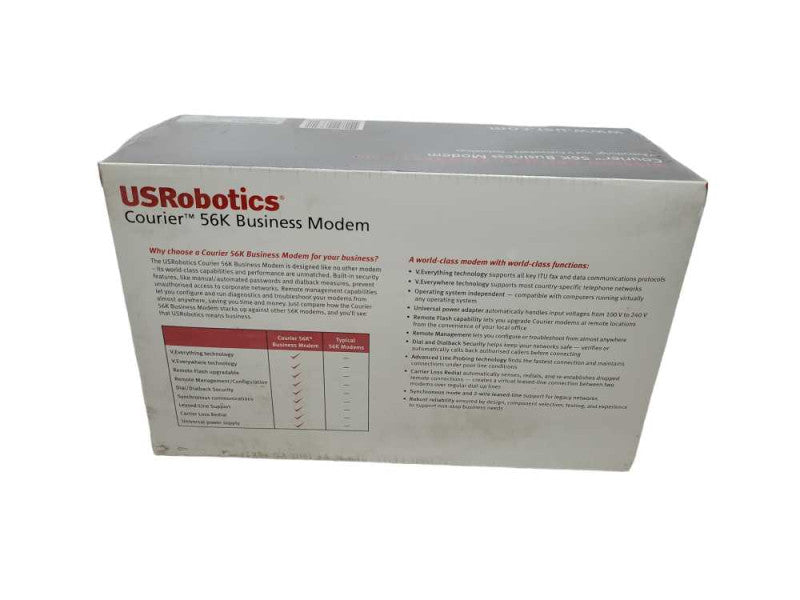 USRobotics Courier 56k Business Modem (3453C) %