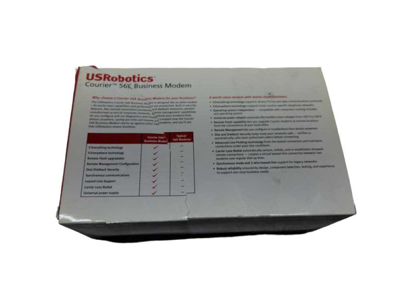 USRobotics Courier 56k Business Modem (3453C) Open-Box %