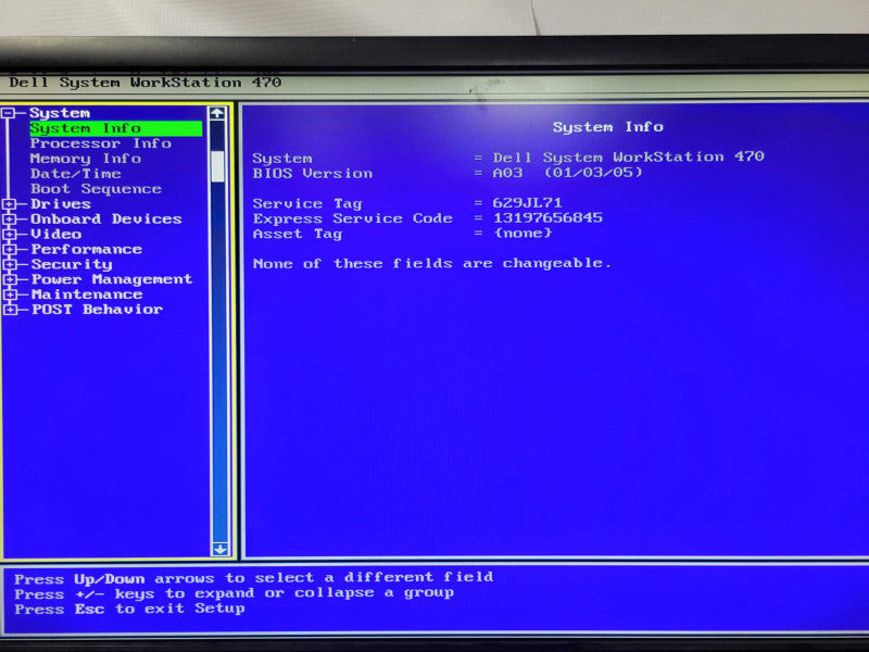 Dell PRECISION 470 WORKSTATION 2x Xeon 2.8GHz CPUs, 4GB RAM, READ _