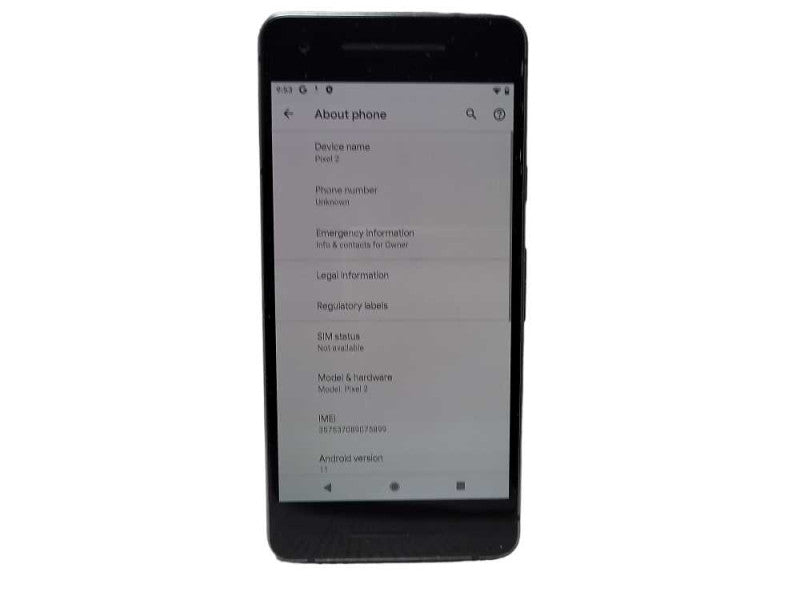 Google Pixel 2 64GB - READ  $