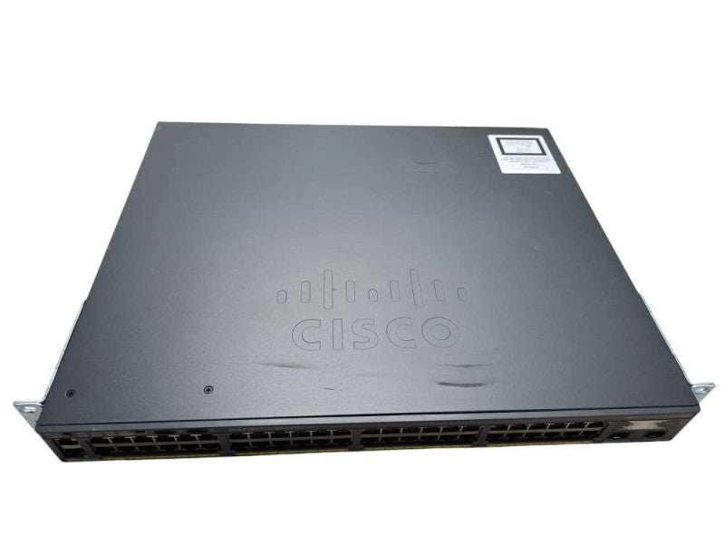 Cisco WS-C2960X-48LPD-L | 48-Port Gigabit PoE+ Switch | 2x 10G SFP+ | + Mount )