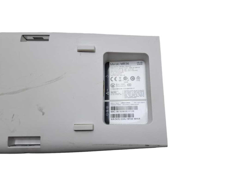 Cisco Meraki MR36 Dual-Band 802.11ax Wi-Fi 6 Access Point **CLAIMED** Q)