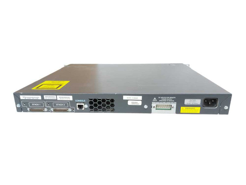 Cisco WS-C3750G-24PS-S, 24 Port Gigabit PoE Network Switch