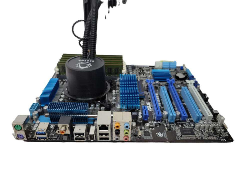 Intel Core i7-990X EE | ASUS P6X58D-E | 12GB RAM | Liquid Cooling | I/O Plate %