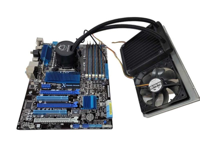 Intel Core i7-990X EE | ASUS P6X58D-E | 12GB RAM | Liquid Cooling | I/O Plate %