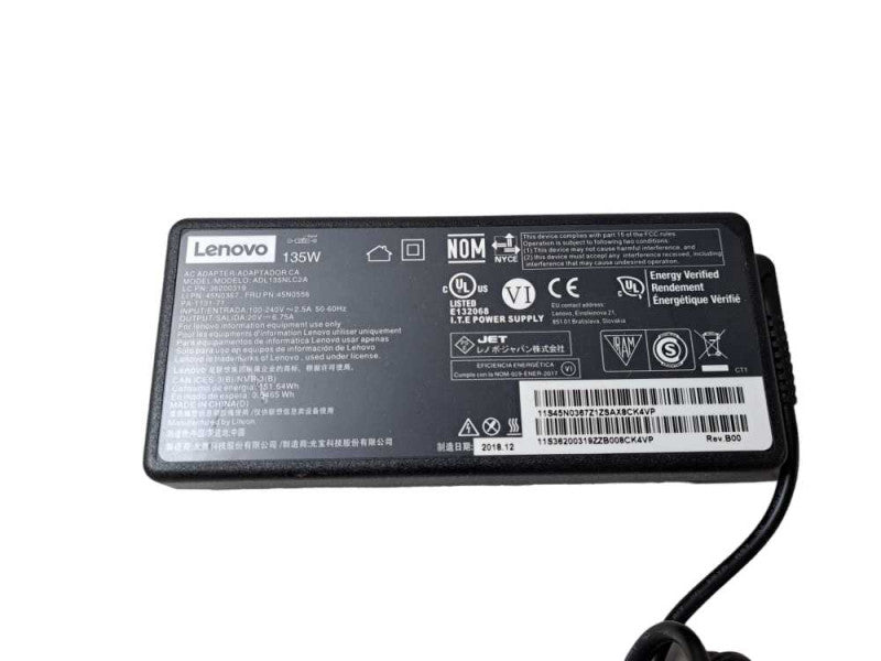 Lenovo 135W Slim Tip AC Power Adapter | 20V 6.75A  Q)