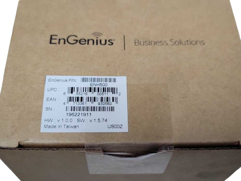 New EnGenius ENH500 wireless 5GHz N300 Outdoor Bridge only, READ _