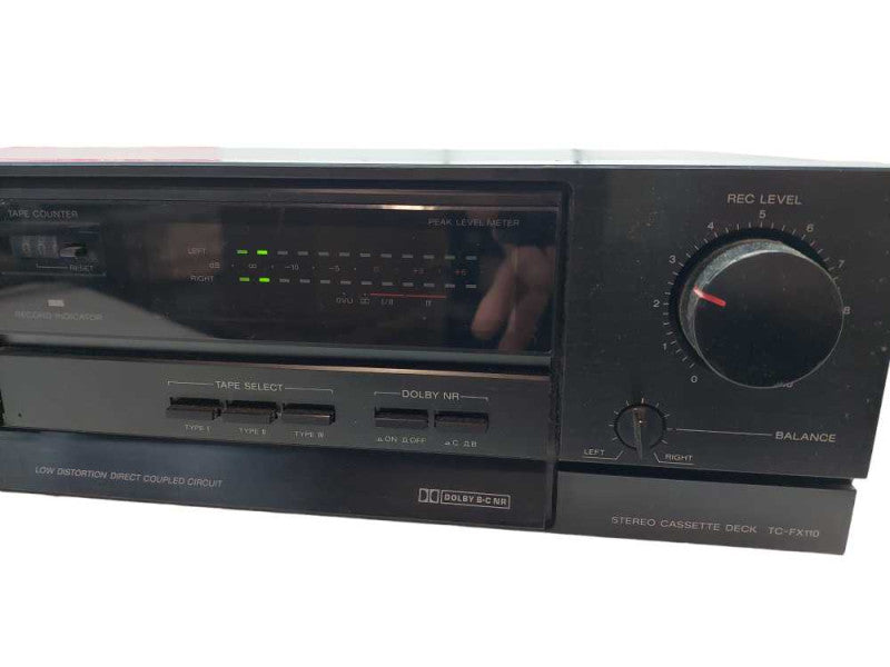 Sony Cassette Deck Model: TC-FX110 =