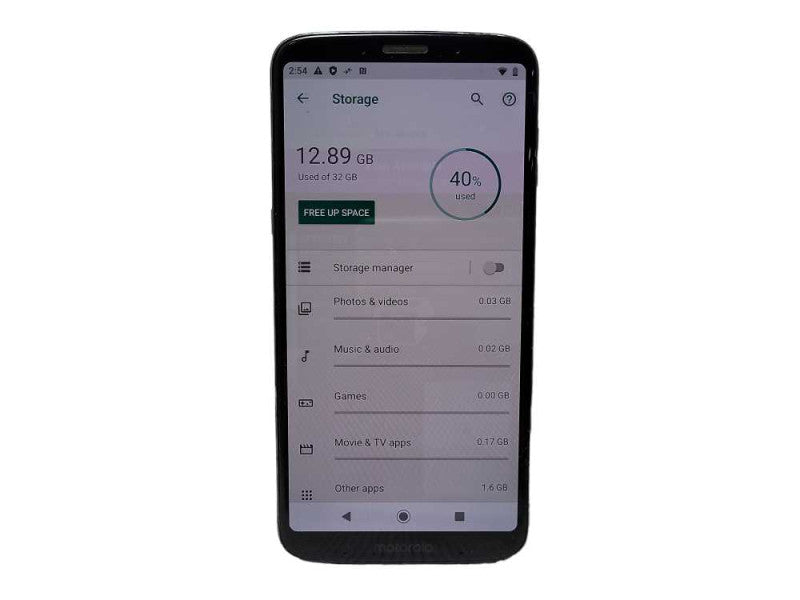 Motorola Moto Z3 Play XT1929-4 32GB - READ $