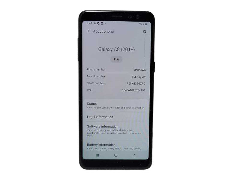 Samsung Galaxy A8 32GB (SM-A530W) - READ $