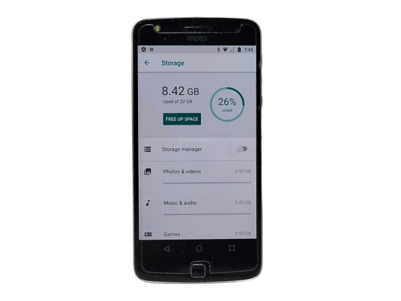 Motorola Moto Z3 Play XT1929-4 32GB - READ $