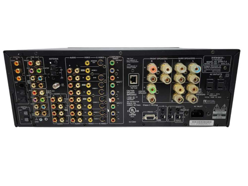Integra DTR-7.4 AV Receiver %