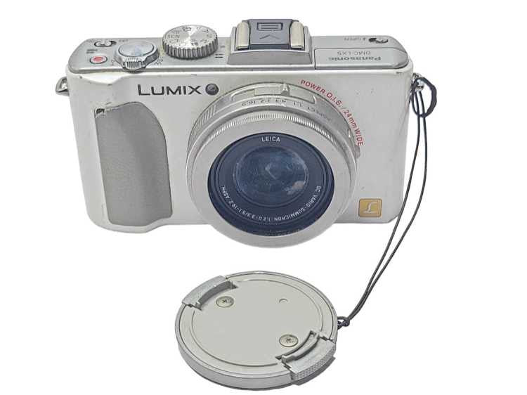 Panasonic Lumix DMC-LX5 10.1MP Camera, No Battery/SD Card, READ _