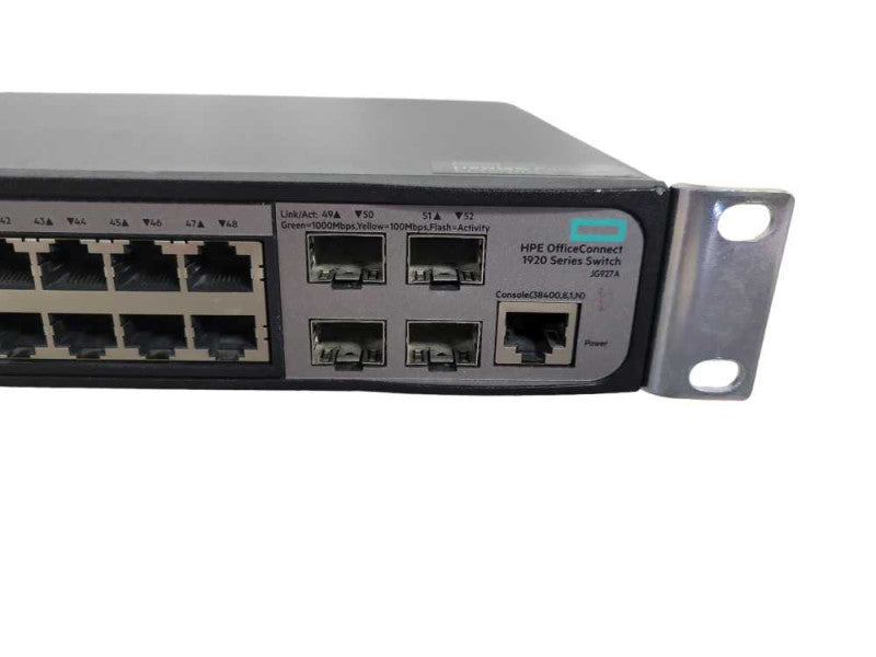 HP 1920-48G Switch JG927A 48 Port Managed Ethernet Switch !
