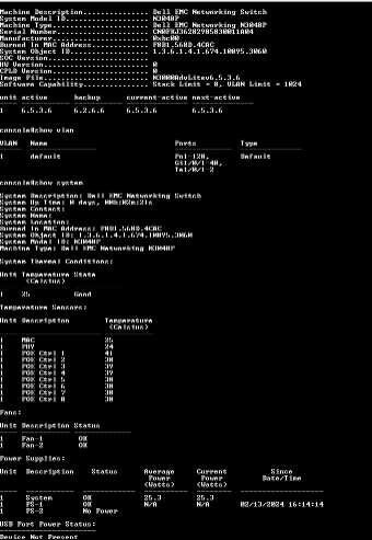 Dell Networking N3048P 48-Port PoE+ Gigabit Managed Network switch
