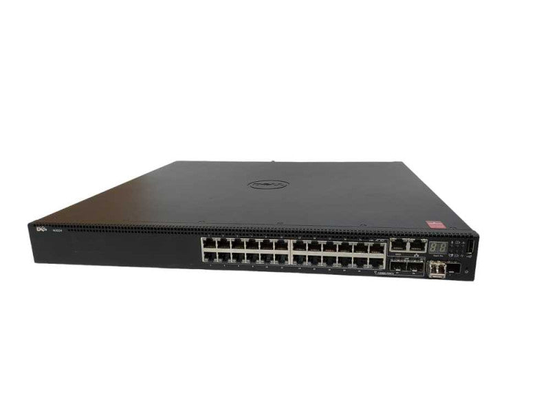 Dell N3024 24-Port Gigabit Managed Network Switch, 1x PSU, 1x Missing 2nd PSU