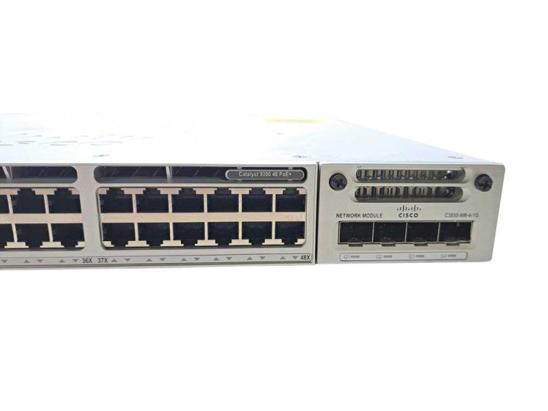 Cisco Catalyst C9300-48P-E | 48x Gigabit Ethernet PoE+ L3 Managed Switch )