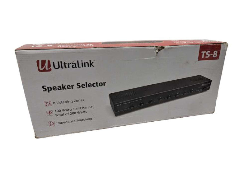 Ultralink TS-8 Speaker Selector 8 Way  -