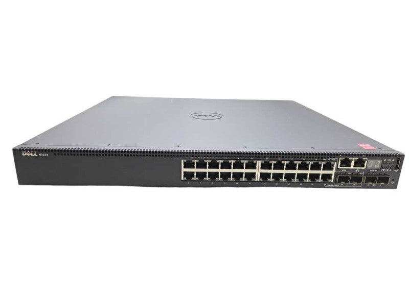 Dell Networking N3024 | 24 Port Gigabit 2x 10G SFP+ | Managed Switch 1x PSU )