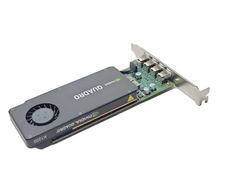 NVIDIA Quadro K1200 4GB GDDR5 Graphics Card - 4x Mini DisplayPort _