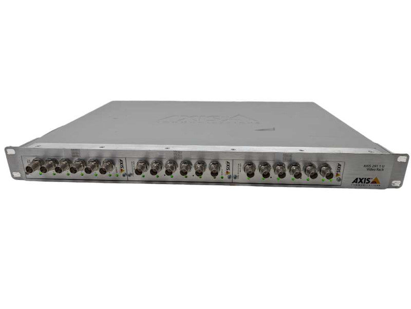 AXIS 291 1 U Video Rack with 3x Q7406 Video Encoder Blade plz READ  Q-