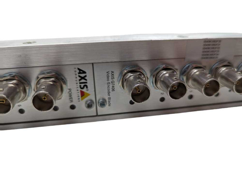 AXIS 291 1 U Video Rack with 3x Q7406 Video Encoder Blade plz READ  Q-