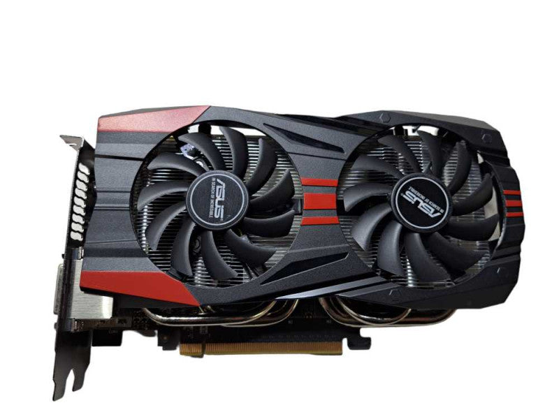 ASUS NVIDIA GeForce GTX760 OC 2GB DDR5 Video Graphics Card| GTX760-DC2OC-2GD5 Q)