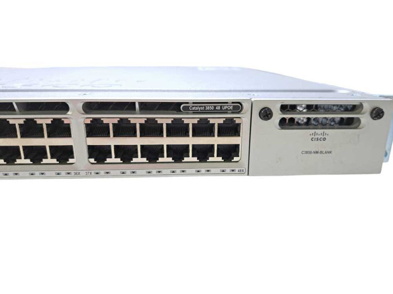 Cisco WS-C3850-48U-S | 48-Port GbE UPoE Network Switch | 2x 1100W PSU\\'s )