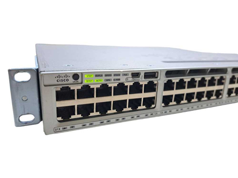 Cisco WS-C3850-48U-S | 48-Port GbE UPoE Network Switch | 2x 1100W PSU\\'s )