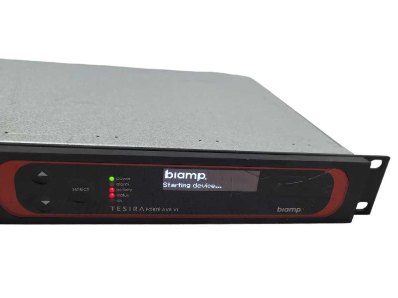 BIAMP Systems Tesira Forte AVB VI Digital Audio Mixer, Read _