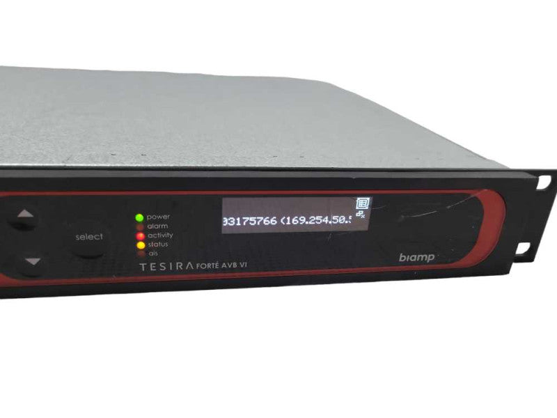 BIAMP Systems Tesira Forte AVB VI Digital Audio Mixer, Read _