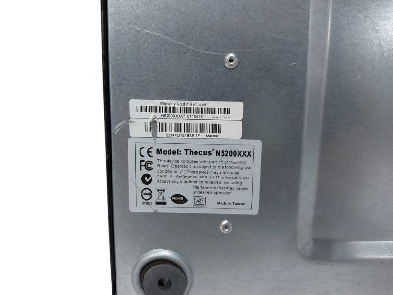 Thecus N5200xxx 5 Bay 3.5\\" Storage Pro NAS Server, No HDDs, READ